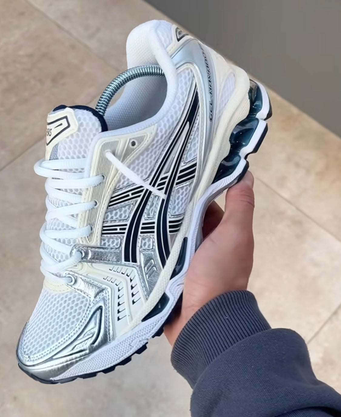 Asics Gel Kayano 14 White Midnight